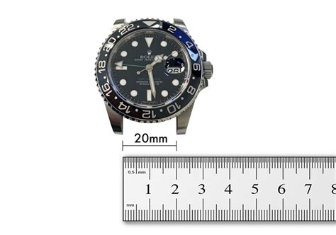 rolex 15210 lug width|Rolex explorer size chart.